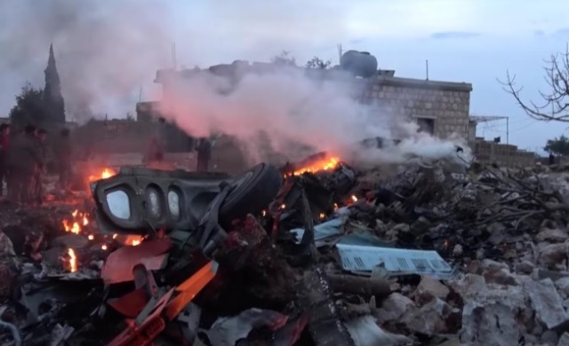Video Su-25 Nga rơi tự do sau khi trúng tên lửa tại Syria ảnh 1