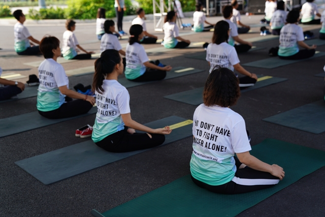 Lớp yoga miễn phí nâng cao tinh thần cho bệnh nhân ung thư ảnh 1