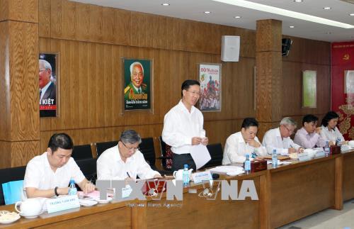 Đồng chí Võ Văn Thưởng thăm và chúc Tết tại TP Hồ Chí Minh ảnh 1