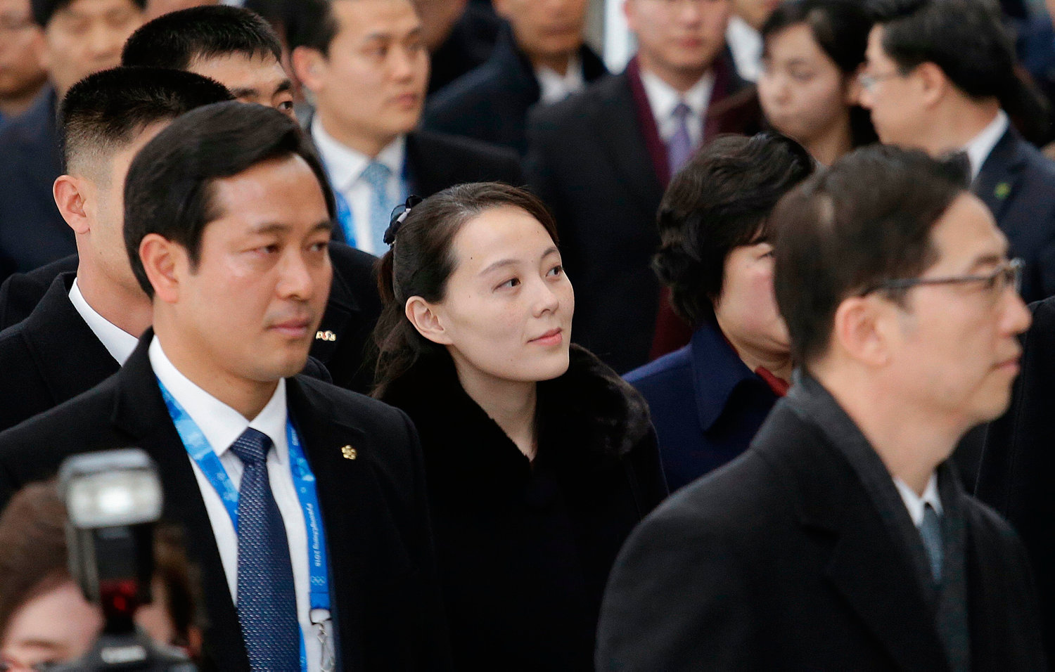 Những hình ảnh đầu tiên của em gái nhà lãnh đạo Kim Jong-un tại Hàn Quốc ảnh 3