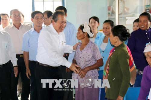 Phó Thủ tướng Thường trực Chính phủ Trương Hòa Bình thăm và chúc Tết tỉnh Bình Thuận ảnh 1