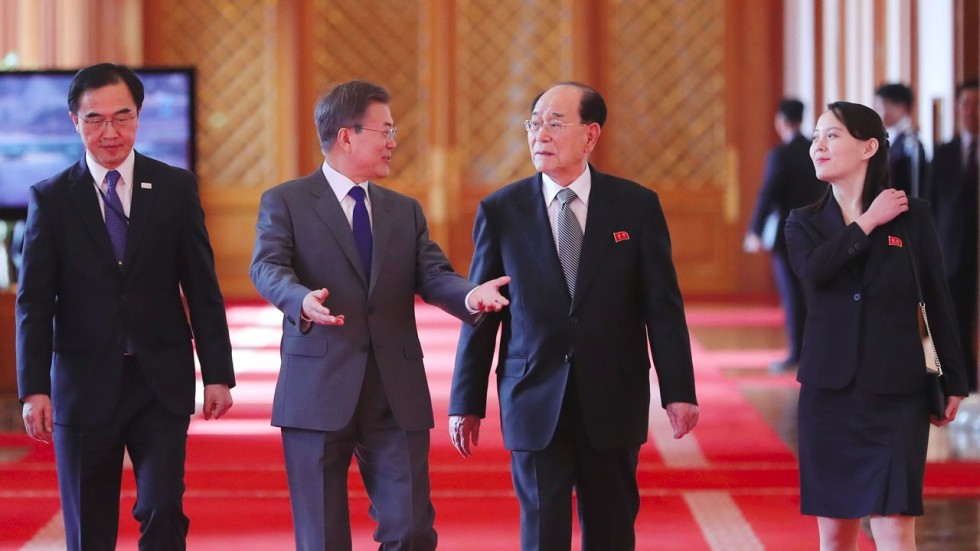 Phủ Tổng thống Hàn Quốc thiết đãi em gái ông Kim Jong-un món gì? ảnh 1