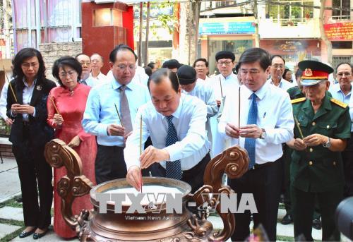Khánh thành Đài Tưởng niệm 'Biệt động Thành đánh Đài Phát thanh Sài Gòn năm 1968' 