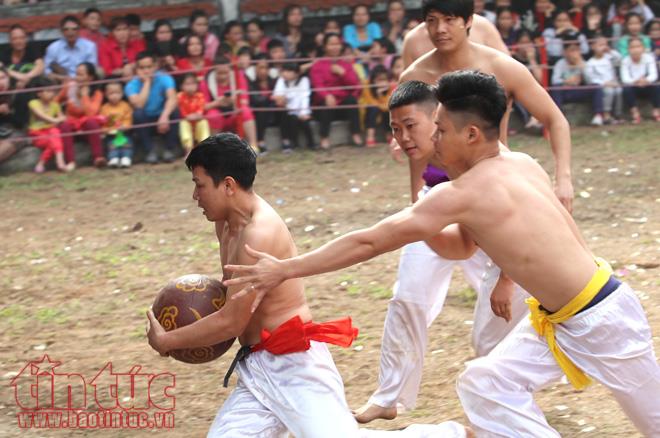 Tưng bừng hội vật cầu Thúy Lĩnh Hà Nội ảnh 2