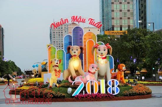 Đường hoa Tết 2018 thu hút hơn 1 triệu khách tham quan ảnh 1