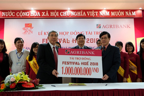 Agribank là Nhà tài trợ đồng Festival Huế 2018 ảnh 1