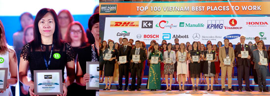 Manulife Việt Nam – nơi làm việc tốt nhất ngành bảo hiểm 2017 ảnh 1