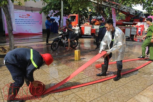 TP Hồ Chí Minh: Triển khai diễn tập PCCC tại các chung cư cao tầng ảnh 4