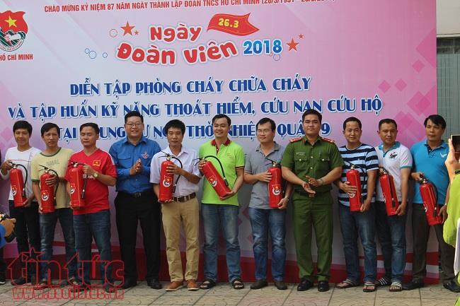 TP Hồ Chí Minh: Triển khai diễn tập PCCC tại các chung cư cao tầng ảnh 9