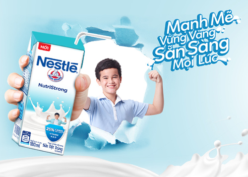 NESTLÉ ra mắt sữa tiệt trùng mới đảm bảo 25% nhu cầu canxi cho trẻ mỗi ngày 