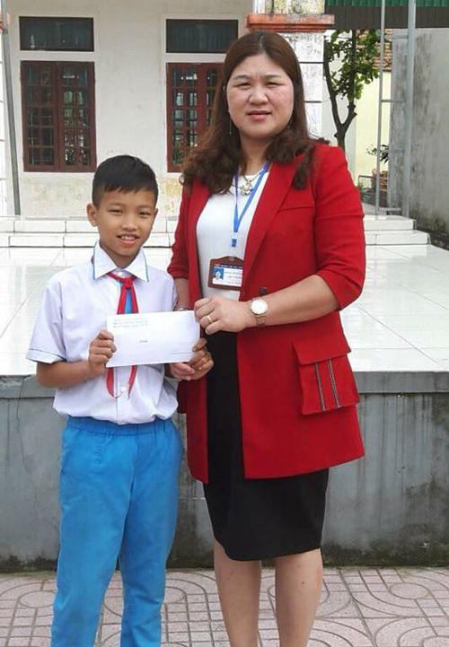 Hà Tĩnh: Học sinh nghèo nhặt được hàng chục triệu đồng tìm người đánh mất trả lại ảnh 1