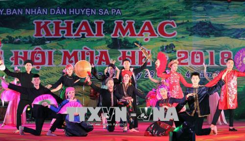 Khai mạc Lễ hội du lịch mùa hè Sa Pa năm 2018 ảnh 1