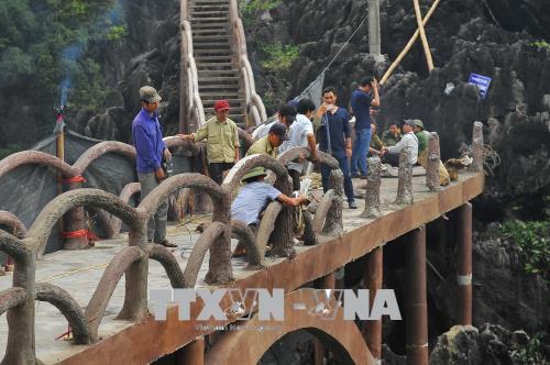 Chậm tiến độ tháo dỡ công trình xây dựng trái phép tại khu vực Tràng An cổ ảnh 1
