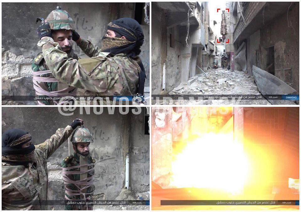 Phẫn nộ trước cảnh IS biến binh sĩ Syria thành tên lửa sống ảnh 3