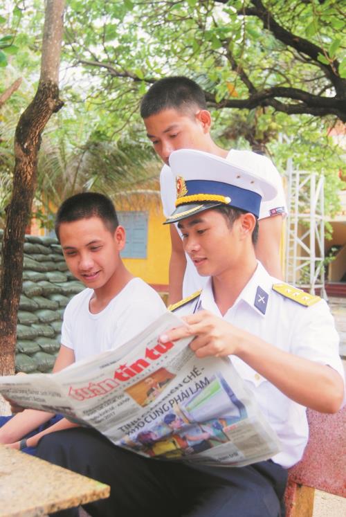 'Món ăn tinh thần' của các chiến sĩ Trường Sa ảnh 3