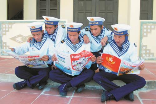 'Món ăn tinh thần' của các chiến sĩ Trường Sa ảnh 5