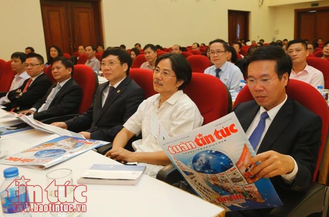 Trang trọng Lễ kỷ niệm 35 năm Ngày báo Tin tức ra số đầu tiên ảnh 1