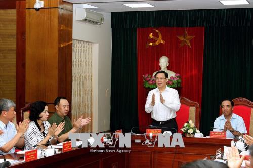 Phó Thủ tướng Vương Đình Huệ làm việc với tỉnh Tuyên Quang ảnh 1