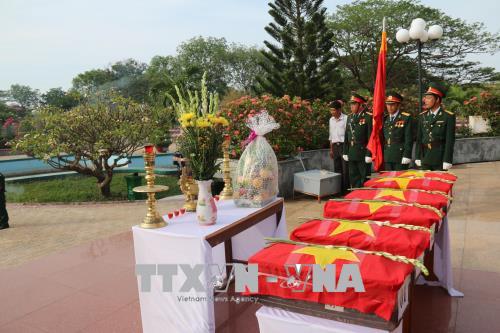 Bình Thuận quy tập và an táng hài cốt liệt sỹ ảnh 1