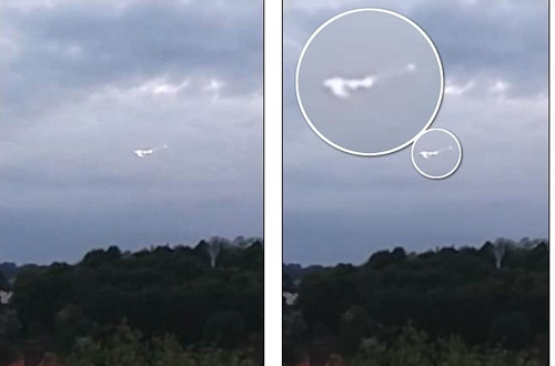 Phát hiện vật thể bay nghi UFO gần căn cứ không quân Anh ảnh 1