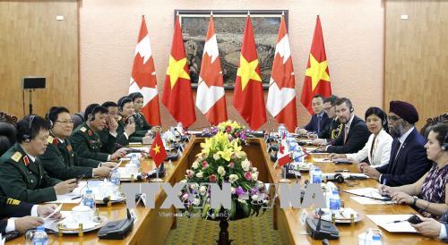 Bộ trưởng Bộ Quốc phòng Canada thăm chính thức Việt Nam ảnh 3