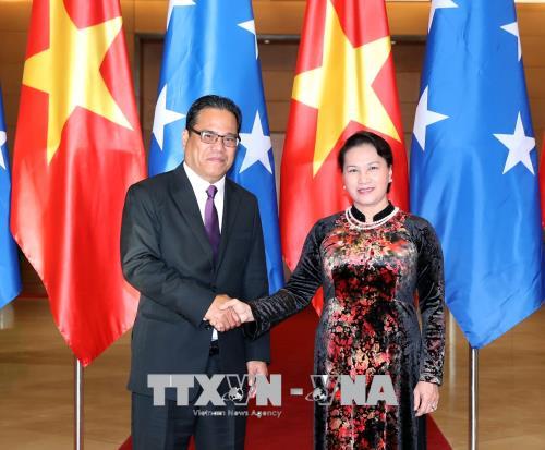 Dấu ấn quan trọng tăng cường quan hệ hữu nghị Việt Nam - Micronesia ảnh 1