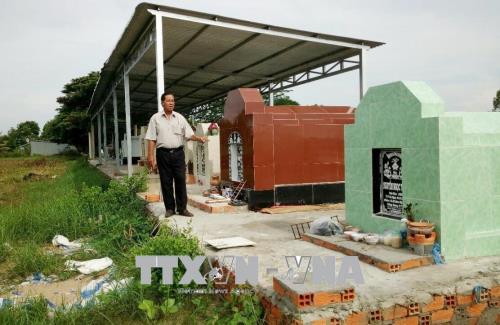 Bỏ tiền tỷ xây nghĩa trang từ thiện ảnh 1