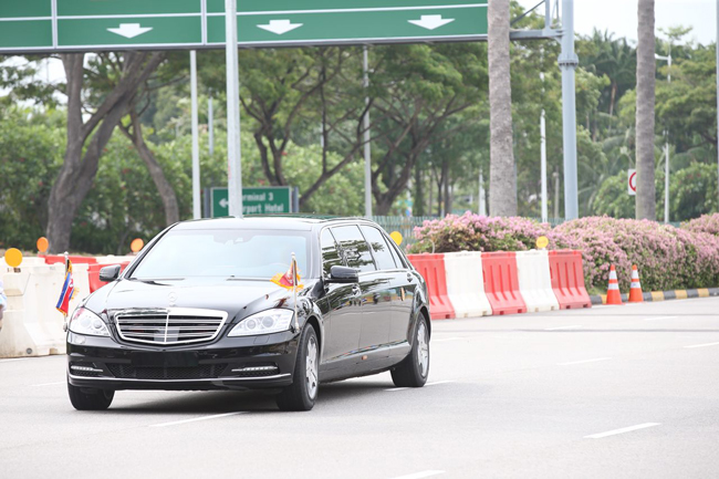Những hình ảnh đầu tiên của nhà lãnh đạo Kim Jong-un tại Singapore ảnh 5