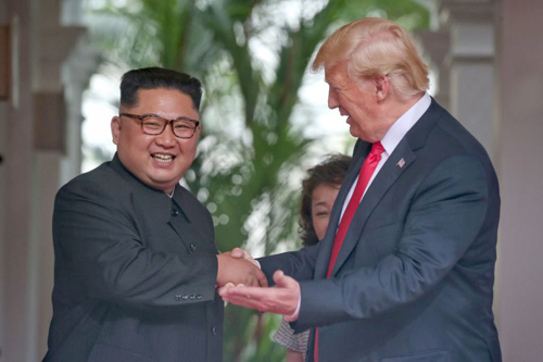 Nhà lãnh đạo Kim Jong-un đến điểm gặp sớm hơn Tổng thống Trump là có ý ảnh 1