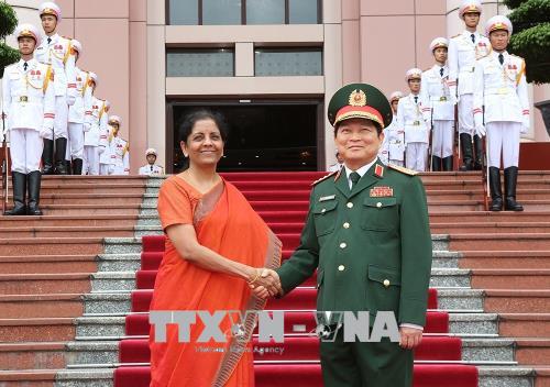 Bộ trưởng Bộ Quốc phòng Ấn Độ thăm chính thức Việt Nam ảnh 1