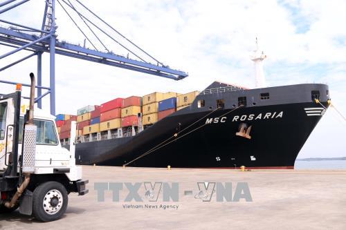 Bà Rịa-Vũng Tàu: Cảng SSIT đón chuyến tàu container đầu tiên ảnh 1
