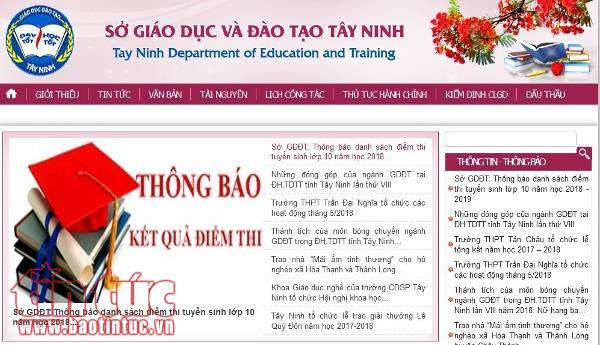 Tổng hợp cách tra cứu điểm thi vào lớp 10 THPT năm 2018 ảnh 4
