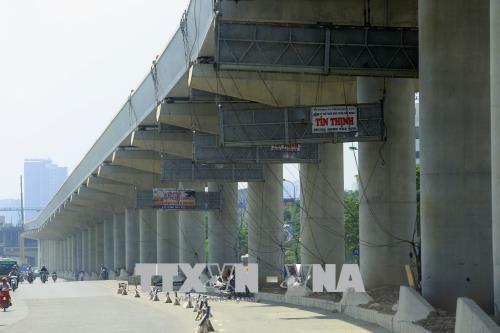 Tuyến metro Nhổn - ga Hà Nội thi công đạt 43% ảnh 1