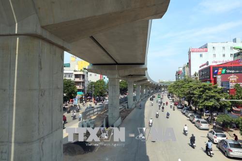 Tuyến metro Nhổn - ga Hà Nội thi công đạt 43% ảnh 6