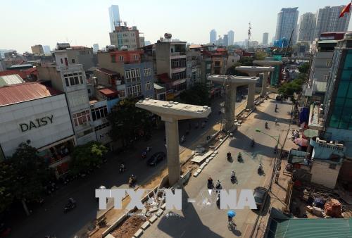 Tuyến metro Nhổn - ga Hà Nội thi công đạt 43% ảnh 8
