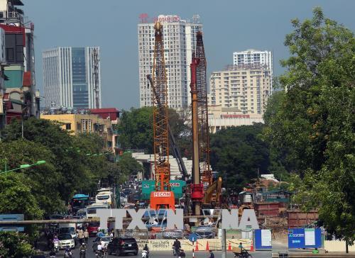 Tuyến metro Nhổn - ga Hà Nội thi công đạt 43% ảnh 11