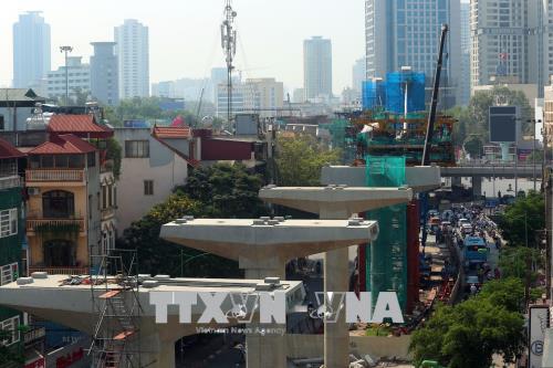 Tuyến metro Nhổn - ga Hà Nội thi công đạt 43% ảnh 9