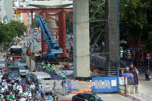 Tuyến metro Nhổn - ga Hà Nội thi công đạt 43% ảnh 13