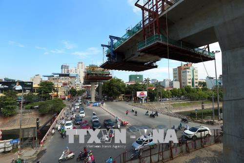 Tuyến metro Nhổn - ga Hà Nội thi công đạt 43% ảnh 14