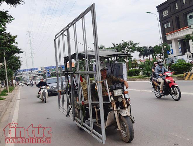 Xe 3-4 bánh tự chế vẫn tung hoành khắp phố phường Hà Nội ảnh 13