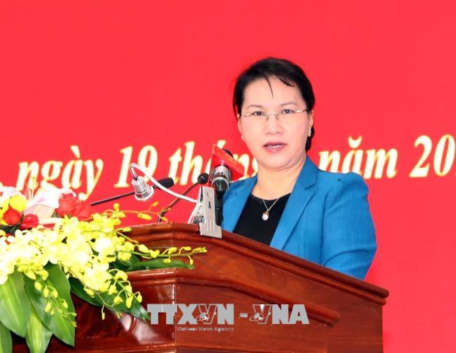Chủ tịch Quốc hội Nguyễn Thị Kim Ngân tiếp xúc cử tri tại Cần Thơ ảnh 1