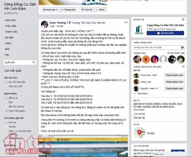 Tuyển sinh trực tuyến vào lớp 1: 28 giây để đăng ký học cho con ảnh 2