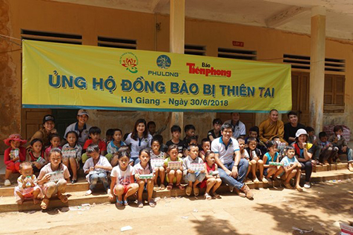 Tấm lòng Phú Long hướng về vùng lũ Hà Giang ảnh 1
