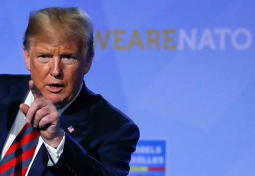 Hai tông giọng của Tổng thống Trump tại Hội nghị thượng đỉnh NATO ảnh 1