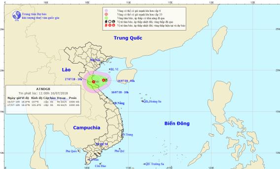 Áp thấp nhiệt đới liên tiếp xuất hiện trên Biển Đông ảnh 1
