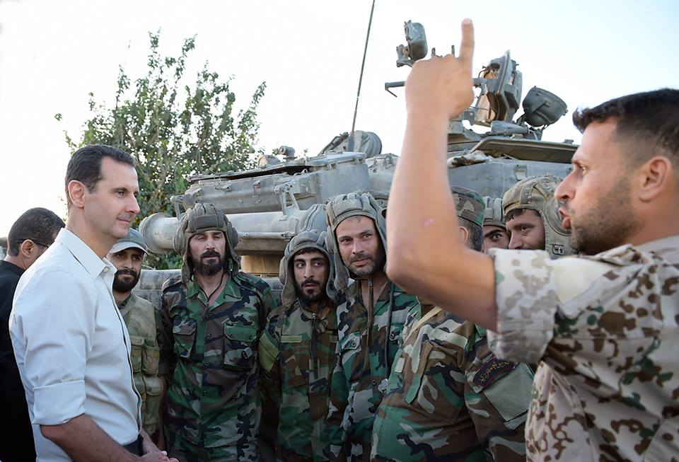 Tổng thống Syria khích lệ binh sĩ 'chiến thắng đã ở ngay trước ngõ' ảnh 1