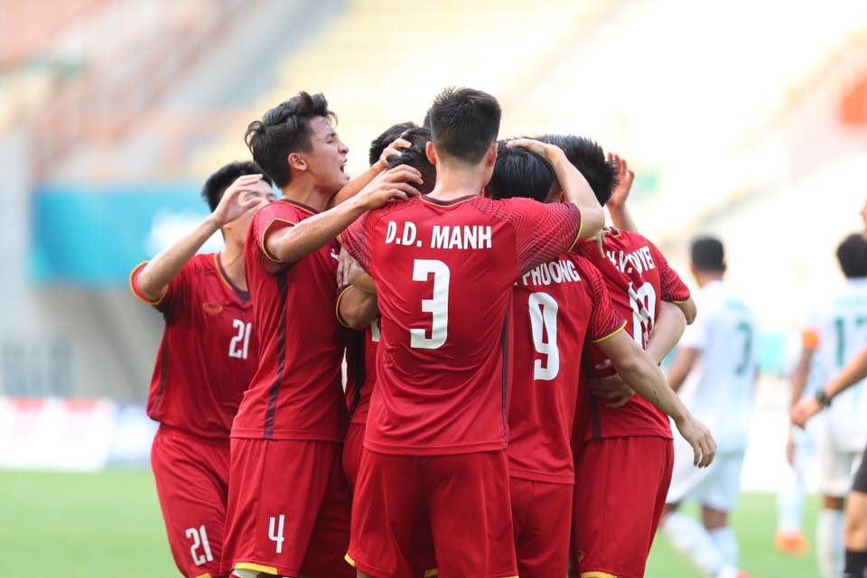 ASIAD 2018: Olympic Việt Nam giành chiến thắng 3-0 trong trận mở màn ảnh 7