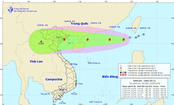 Áp thấp mạnh lên thành bão, các địa phương cần chủ động ứng phó ảnh 1