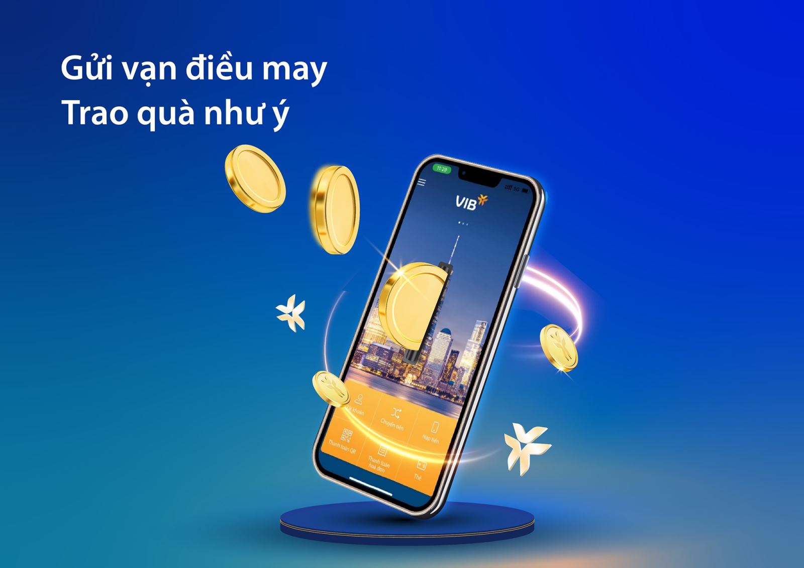 Gửi tiền đầu năm, nhận ngay 'Tài – An – Lộc' từ VIB