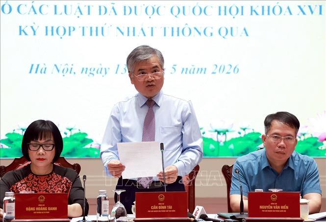 Công bố Lệnh của Chủ tịch nước về 9 luật được Quốc hội thông qua